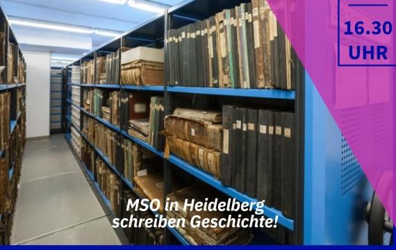 MSO-Netzwerktreffen und Führung Stadtarchiv