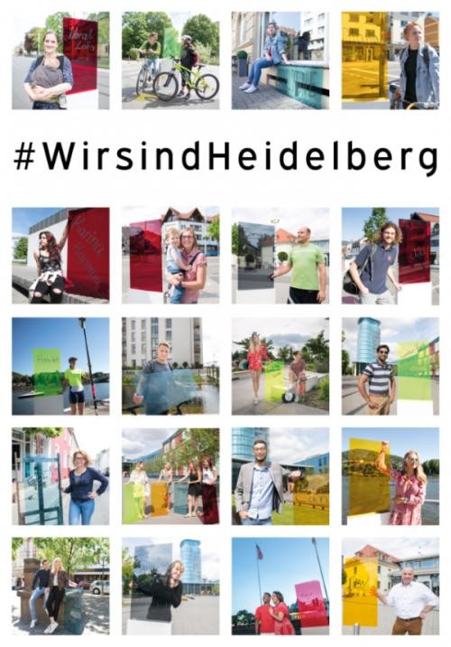 Plakat Wir sind Heidelberg