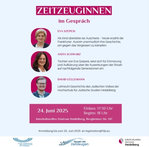 (Bild: HfjS HD) Zeitzeuginnengespräch