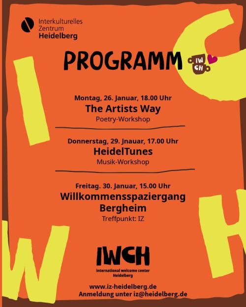 (Bild: IZ) IWCH Programm Januar